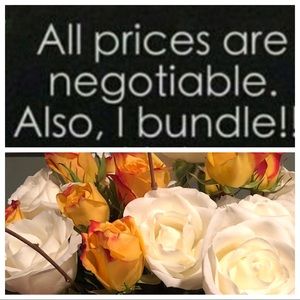 Prices negotiable/will be glad to bundle